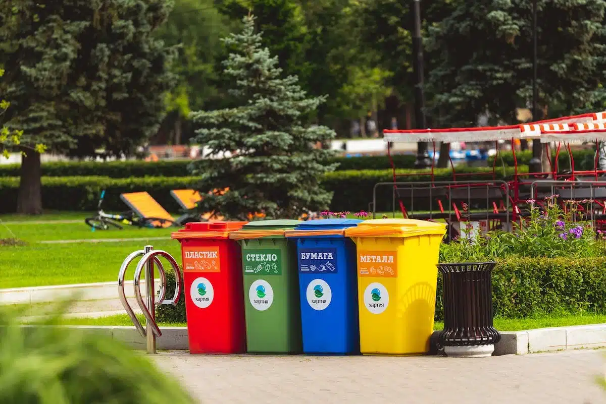 jardin recyclé