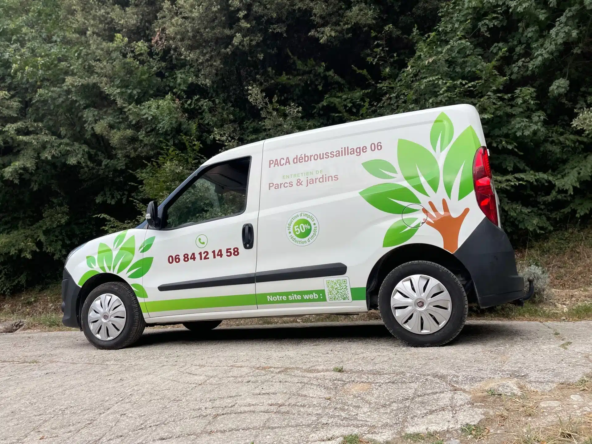 flocage sur un utilitaire