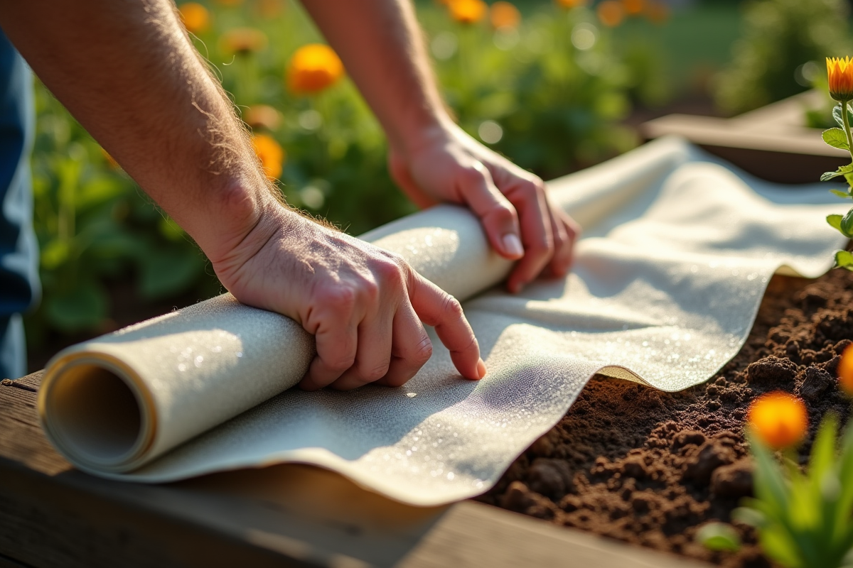 géotextile potager
