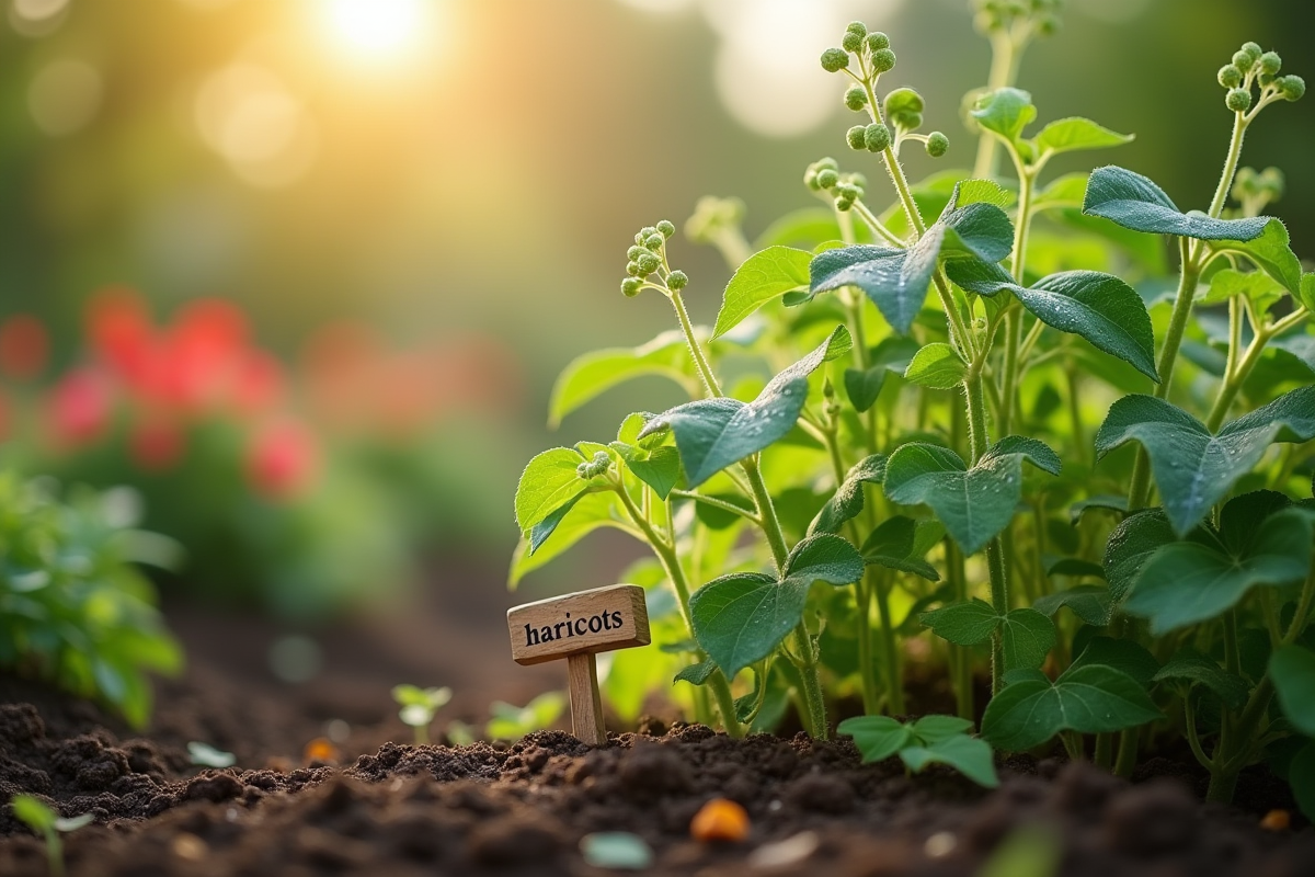 haricots jardin