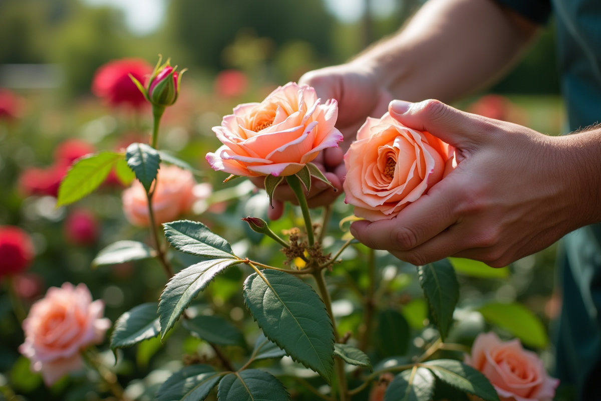 rosiers fleurs