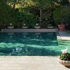 piscine et jardin